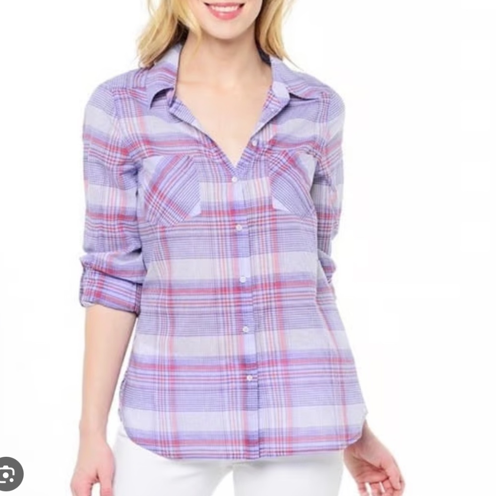 Joie 100% cotton button-down shirt